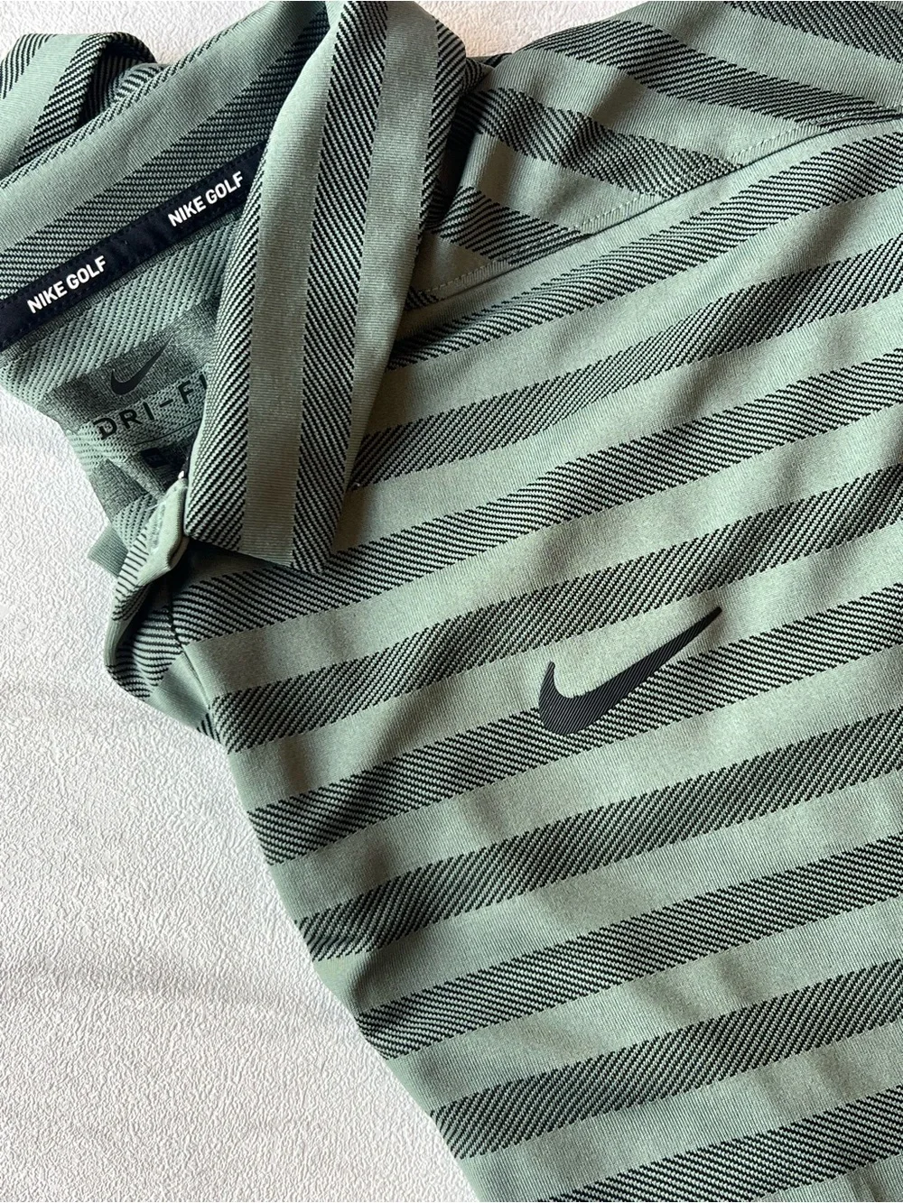 Nike Men's Striped Polo Shirt /golf/‎ dri fit